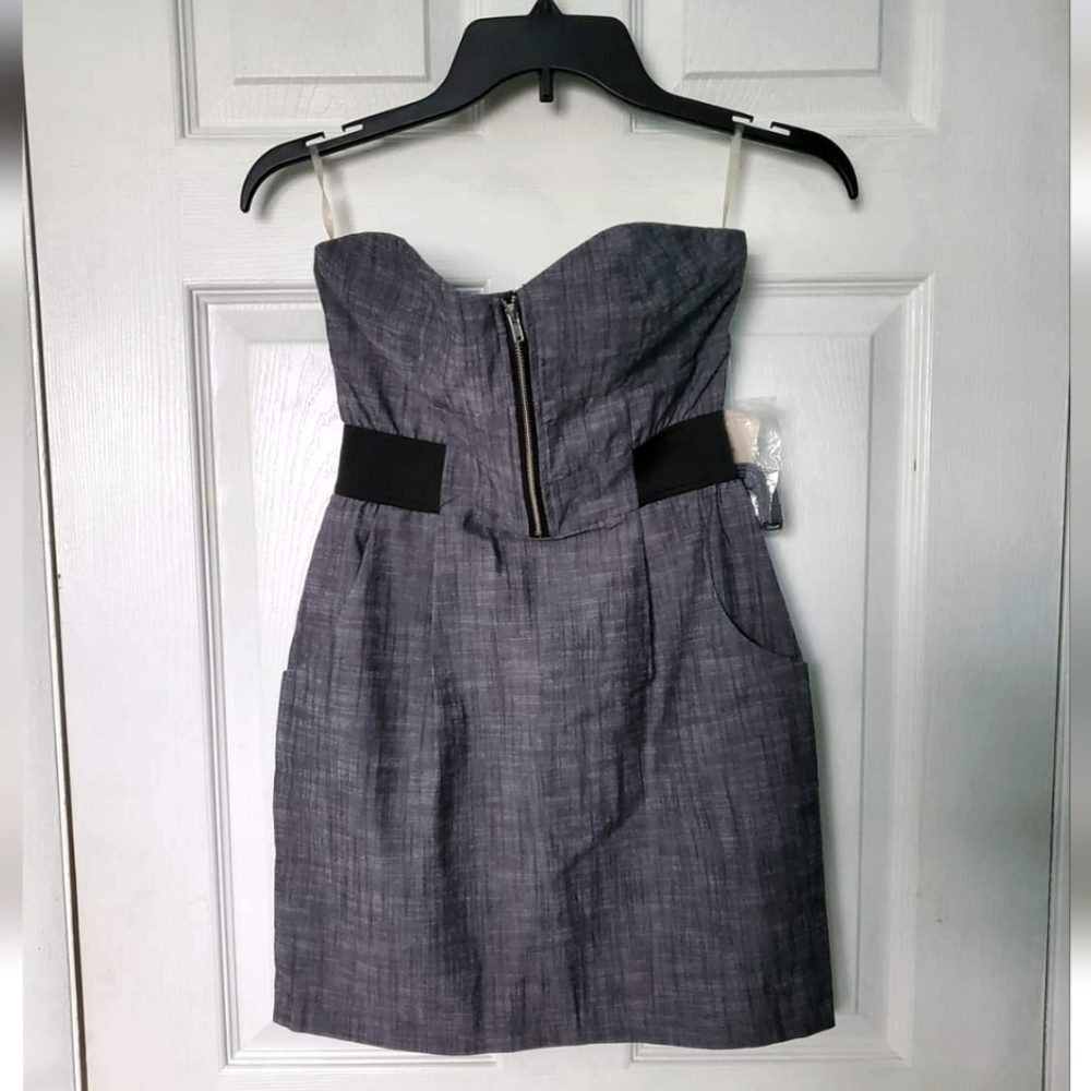 NWT Small Forever 21 Coquette Vintage Y2K  Dress w/Back Zip & detachable Straps